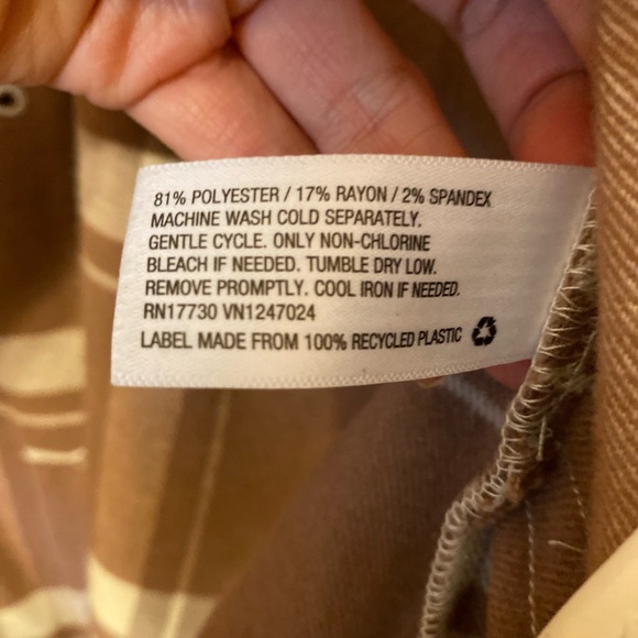 Pink/brown shacket - Picture 4 of 5